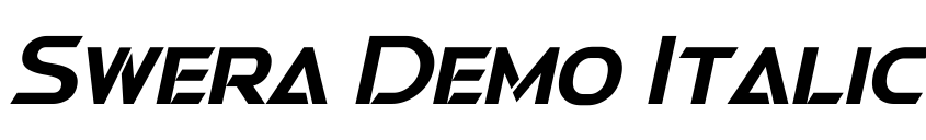 Preview Swera Demo Italic
