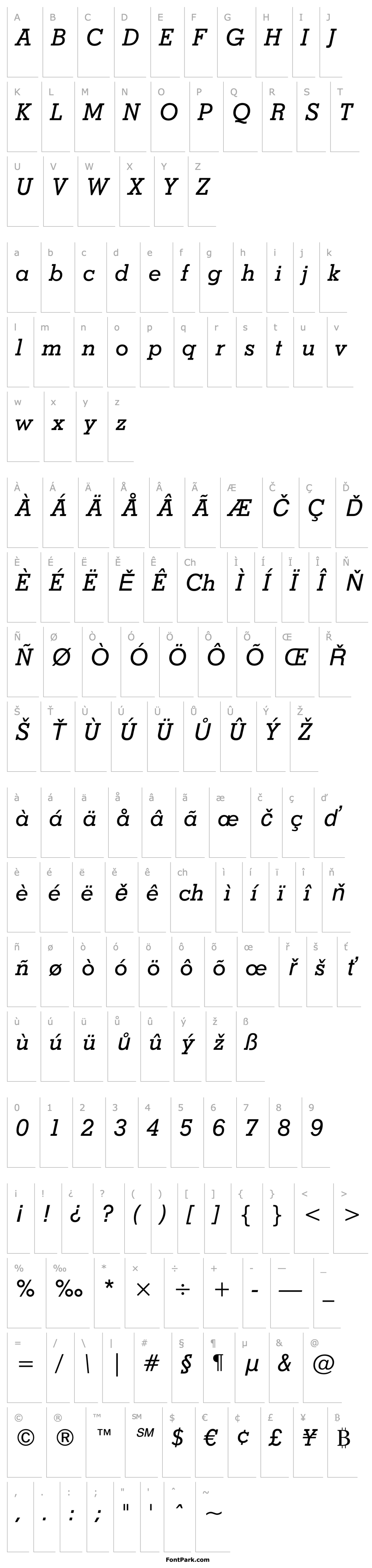 Přehled StymieBT-MediumItalic