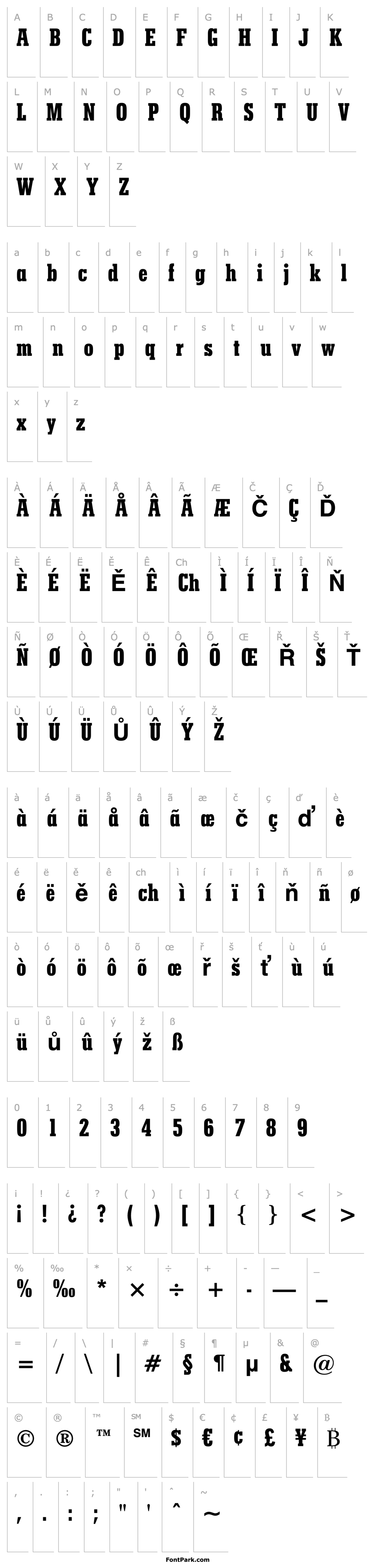 Overview StymieBT-ExtraBoldCondensed