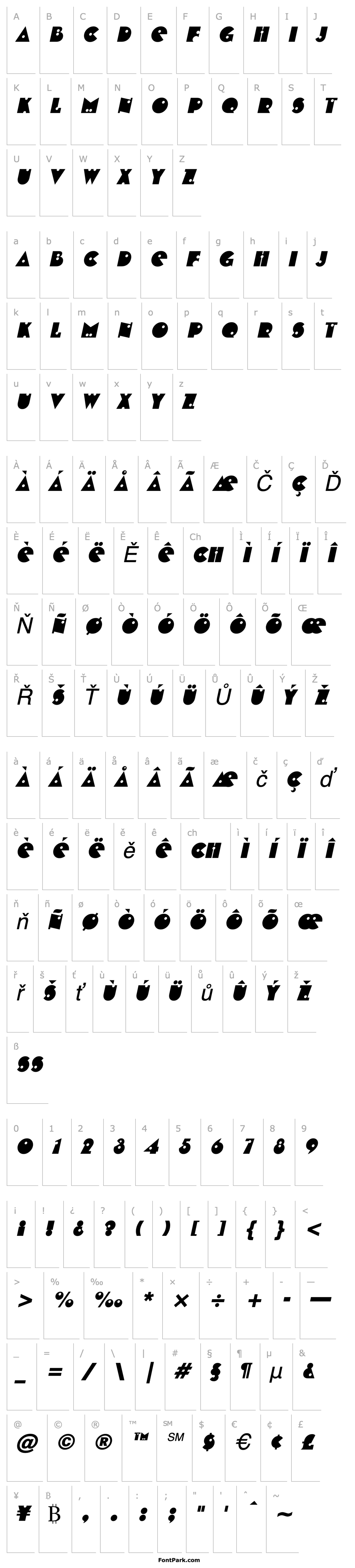 Overview ShotShell Italic