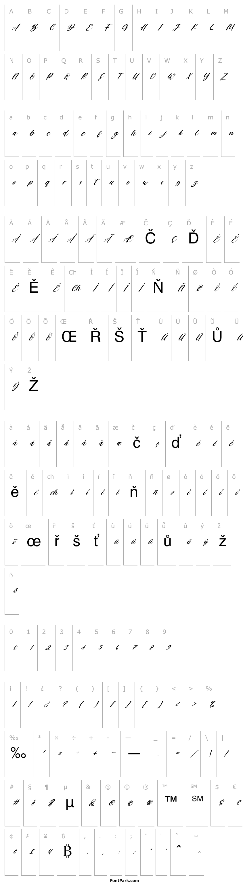 Overview Saggitarius Italic