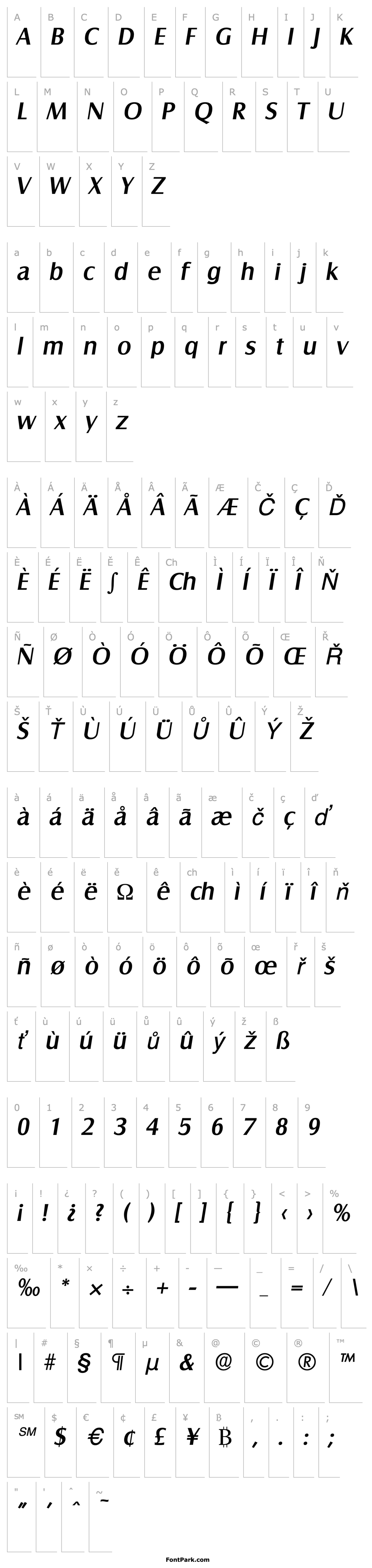 Overview Salzburg-Serial-Medium-RegularItalic