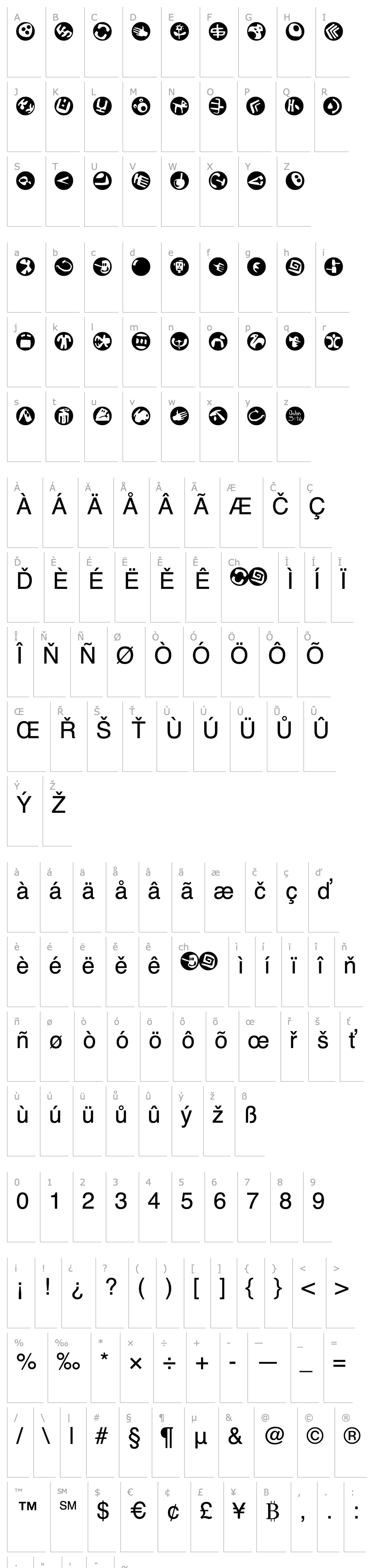 Overview Sam's Dingbats No.2