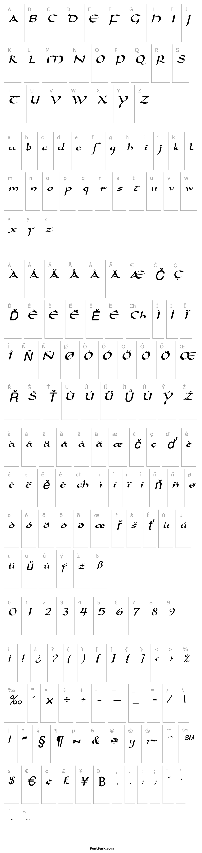 Overview SamovarSSK Italic