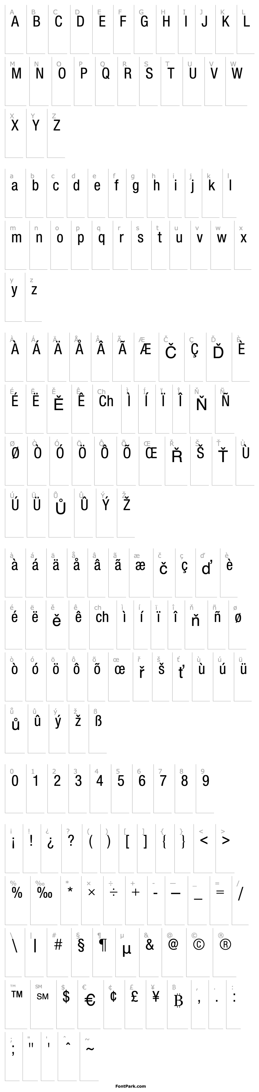 Overview Sans Condensed