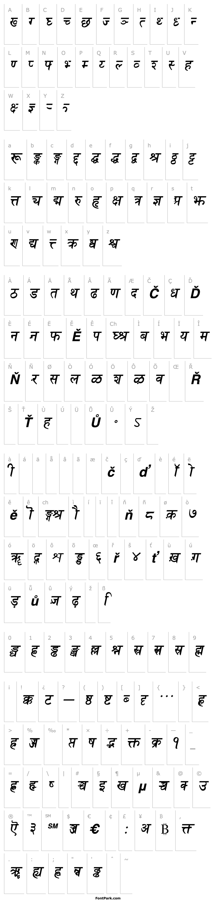 Overview Sanskrit BoldItalic