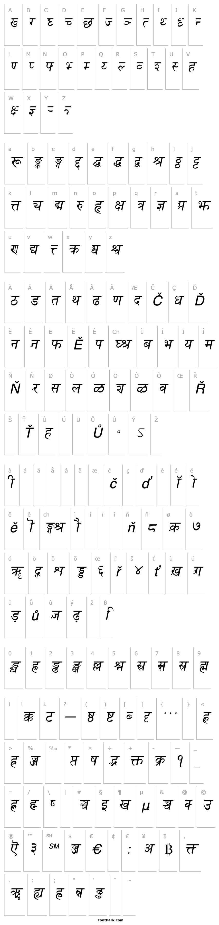 Overview Sanskrit Italic