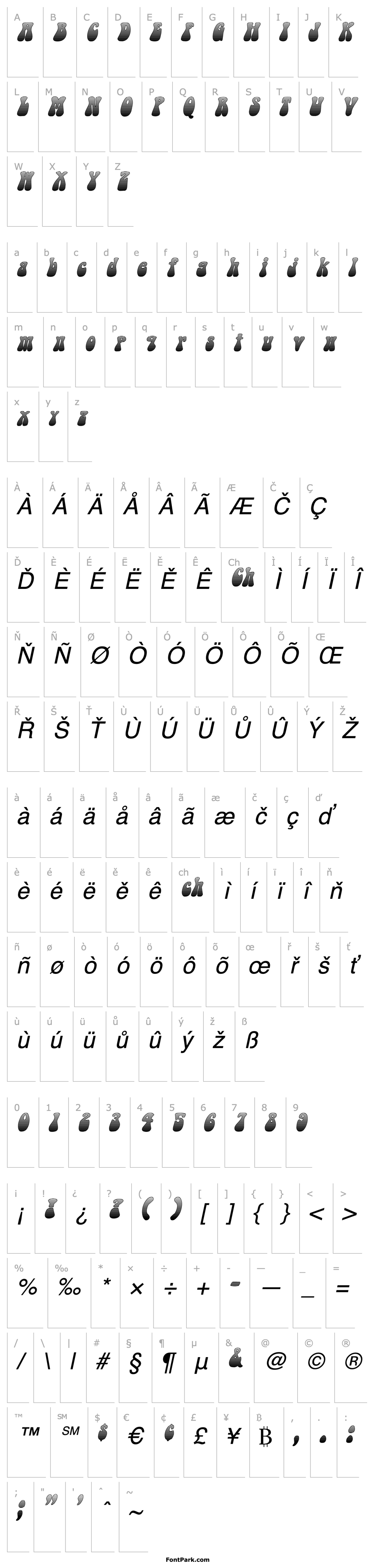 Overview Sargoo Italic