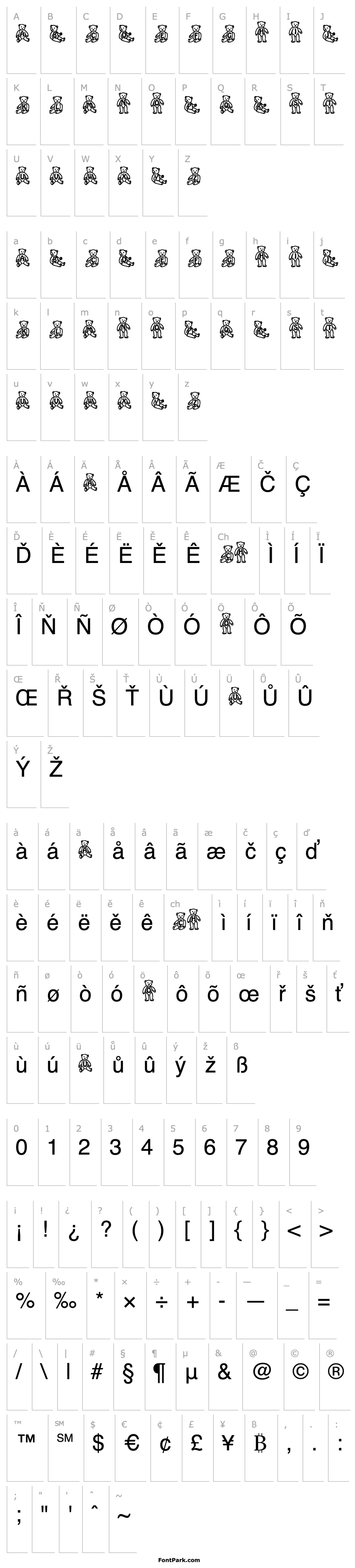 Overview Sassys Teddys 1