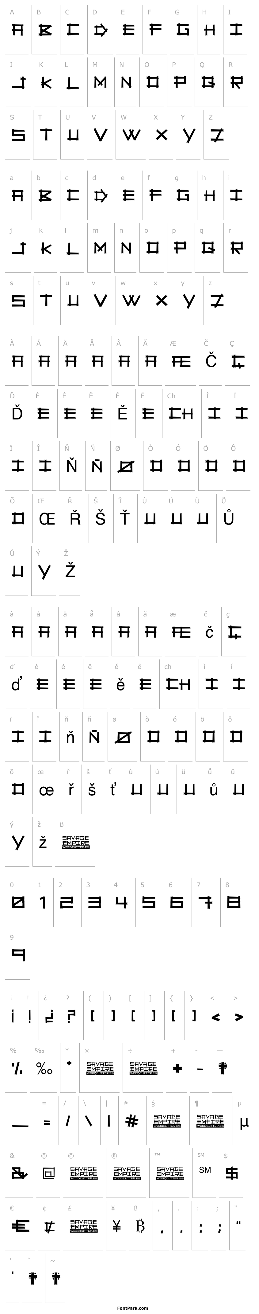 Přehled Savage Empire