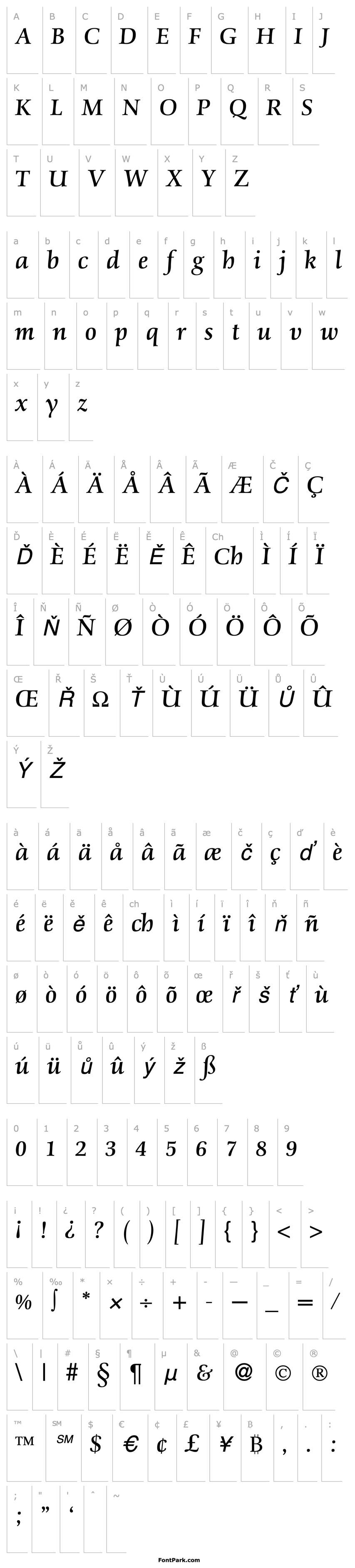 Overview Scenic-RegularItalic