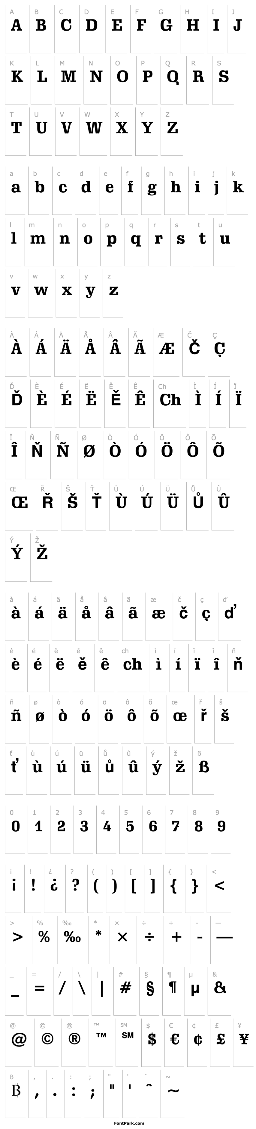 Přehled SchadowBT-Bold