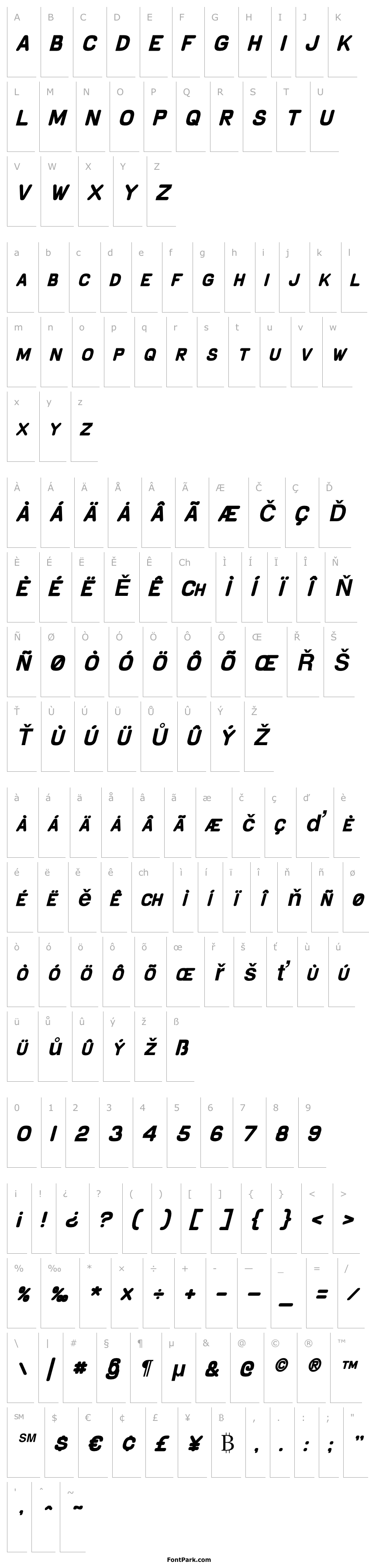 Overview Schnaubelt Bold Italic