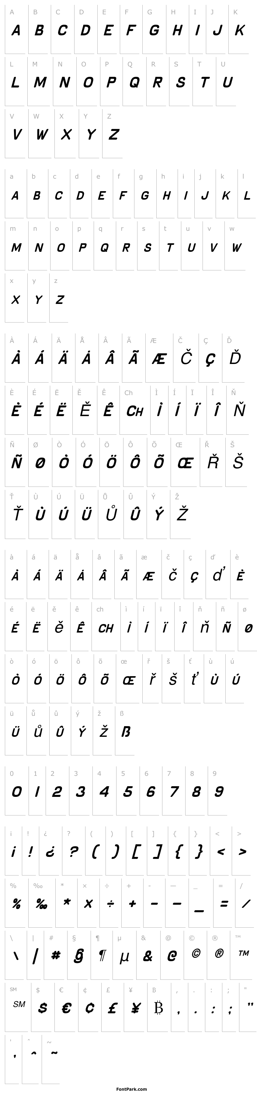 Overview Schnaubelt Italic