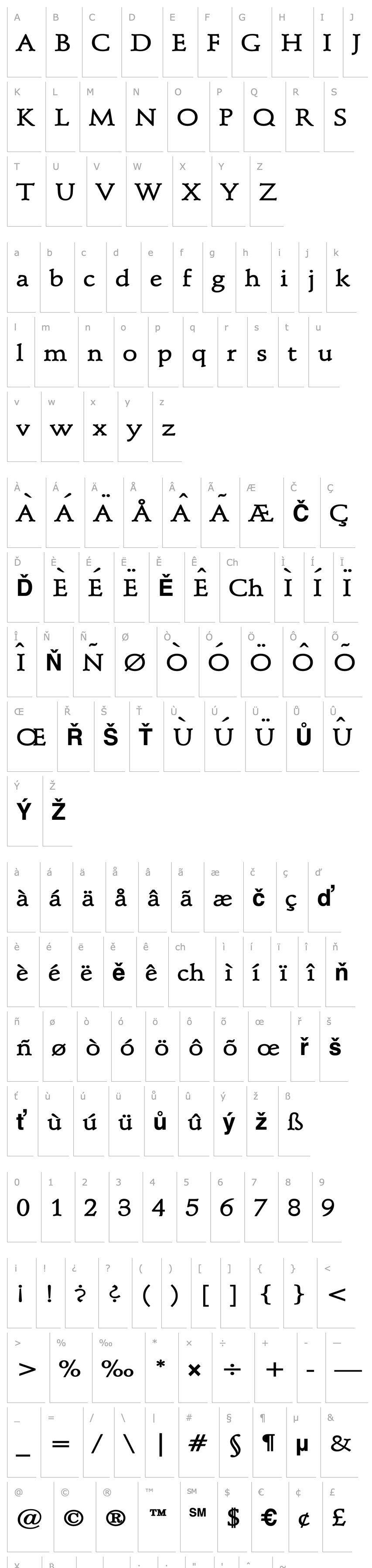 Overview Schroeder Wide Bold