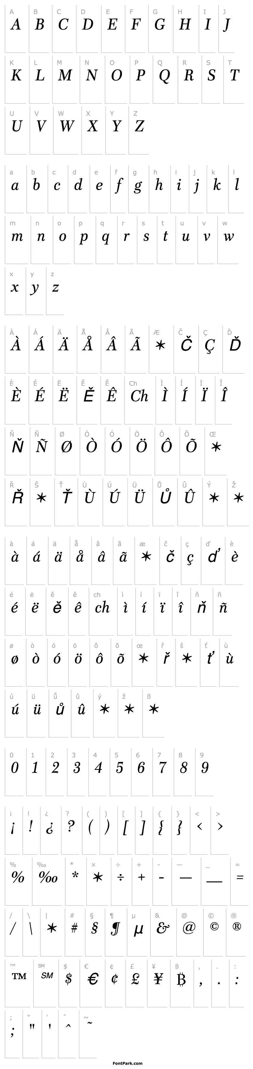 Overview Scotch-MiddleItalic