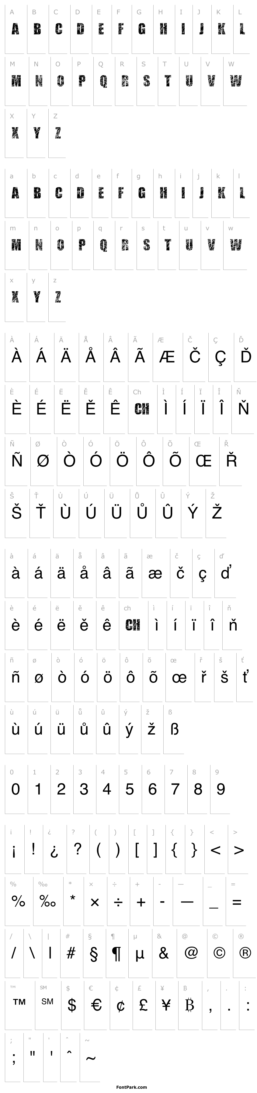 Overview ScratchedLetters