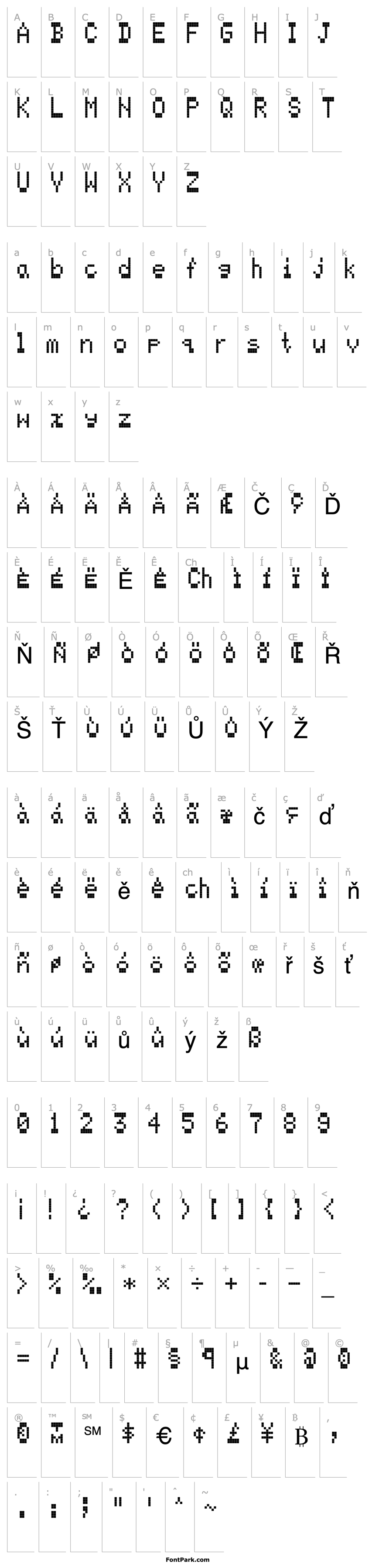 Overview ScreenMatrix-RegularCondensed