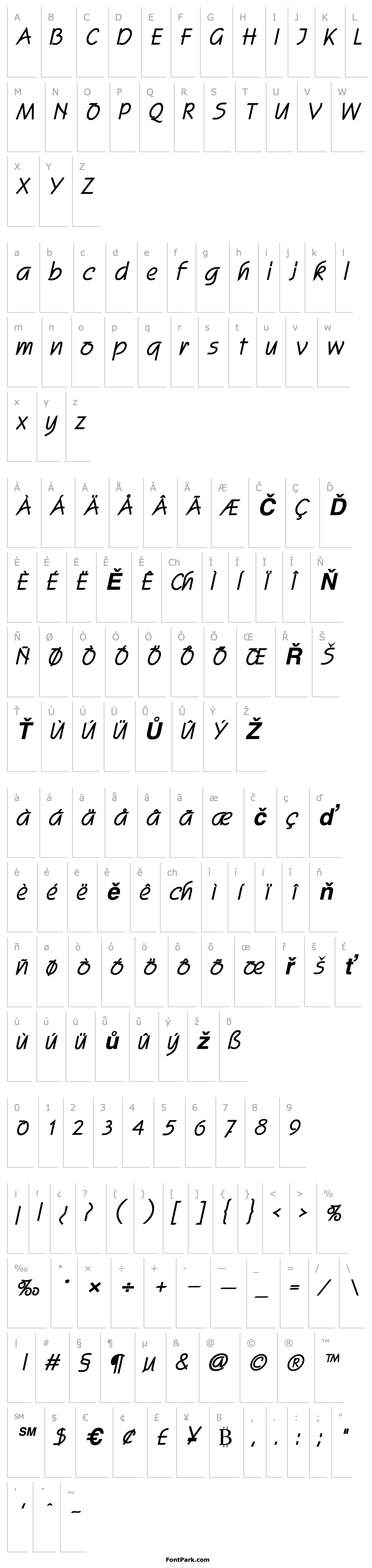 Overview Scroll BoldItalic