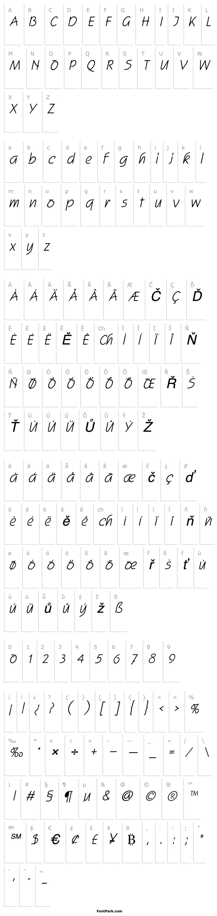 Overview Scroll Italic