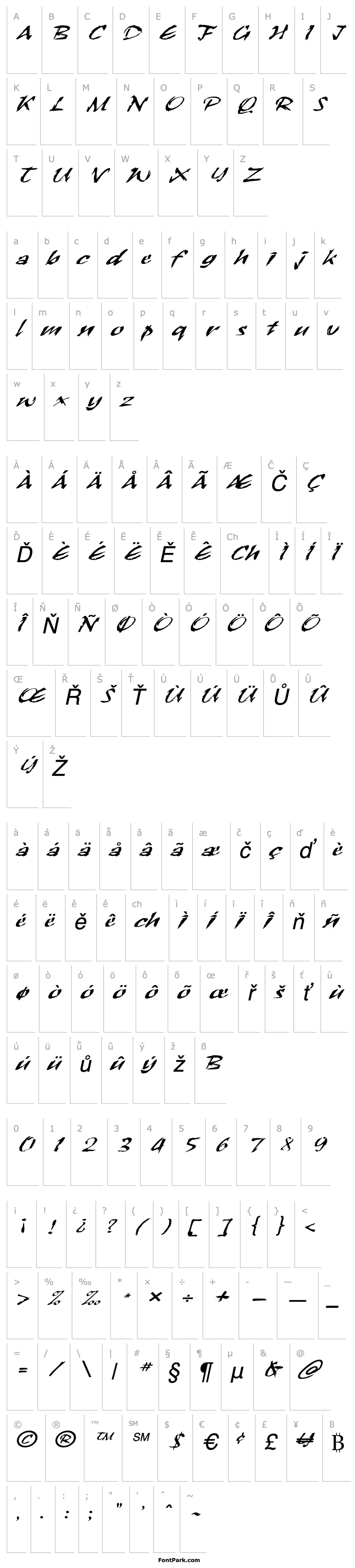 Overview Sctratch-Extended Italic