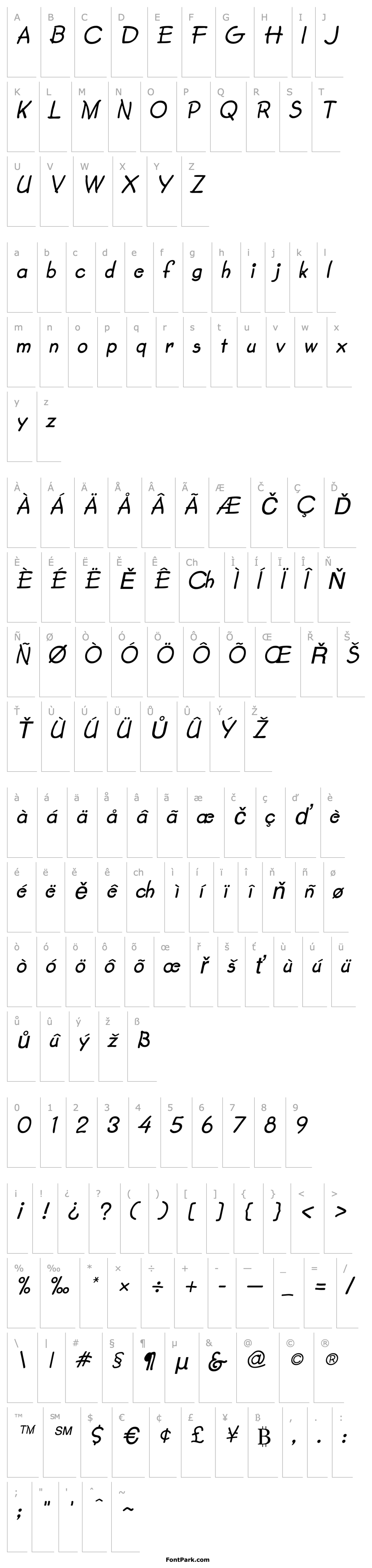 Overview SecondGrader Italic