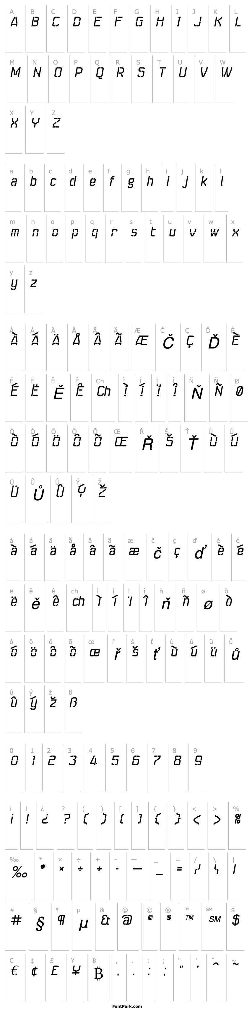 Overview Seize-OpenItalic