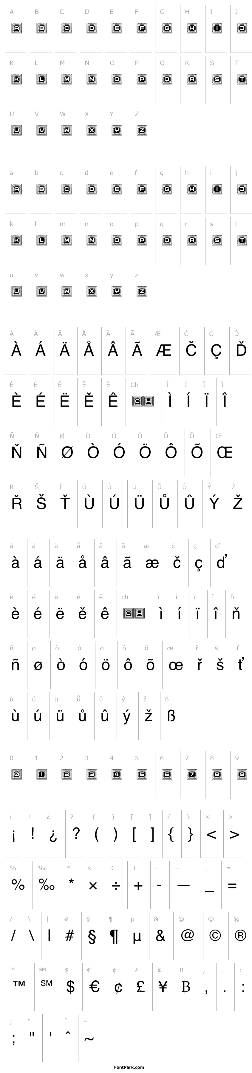 Přehled Select Linear Regular