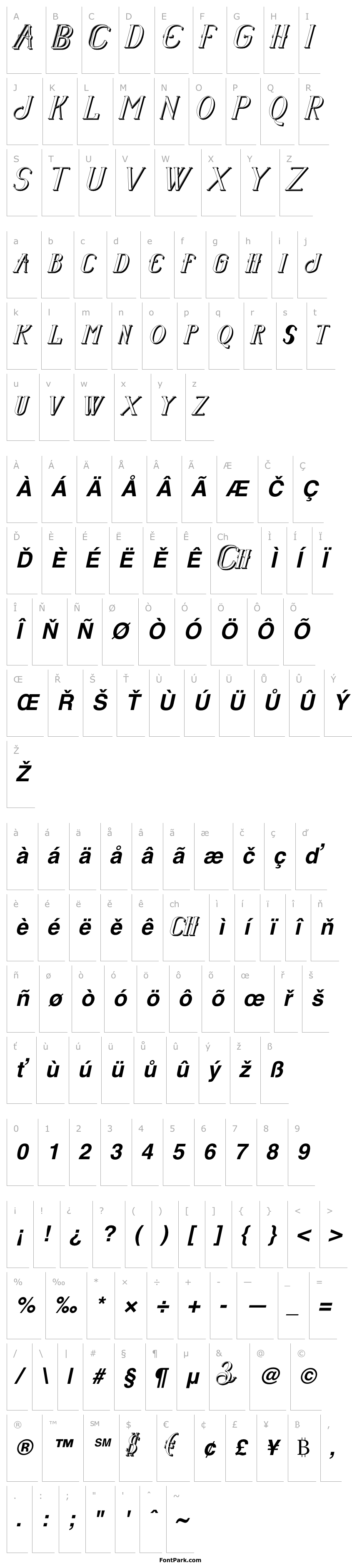 Overview Senandung Malam 3D Bold Italic