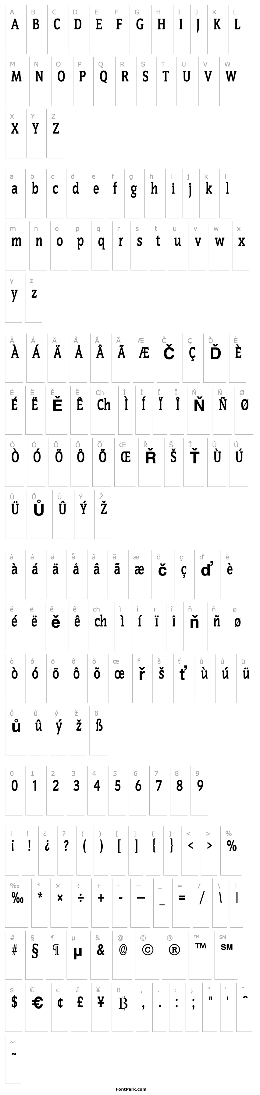 Overview SenateCondensed Bold