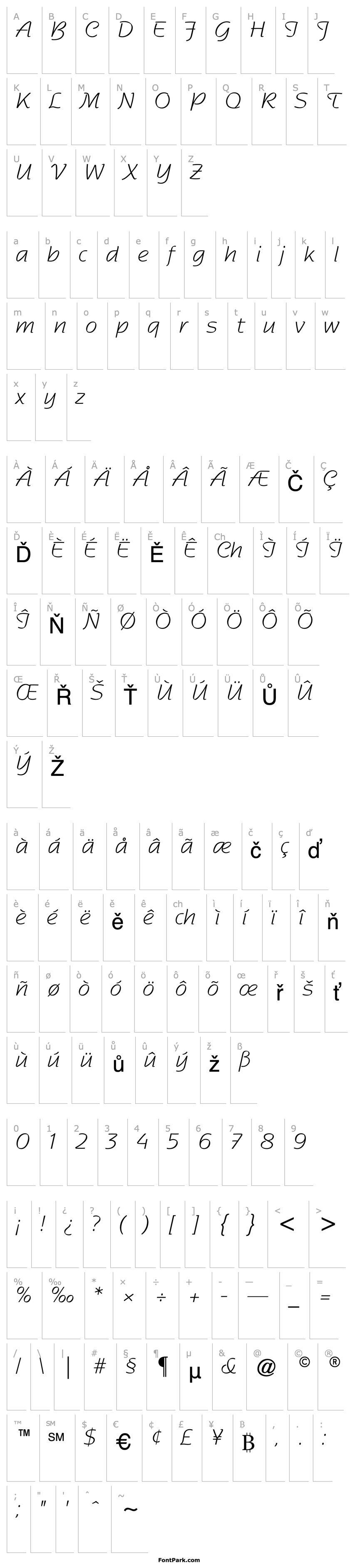 Overview Sentimental Script Light SSi