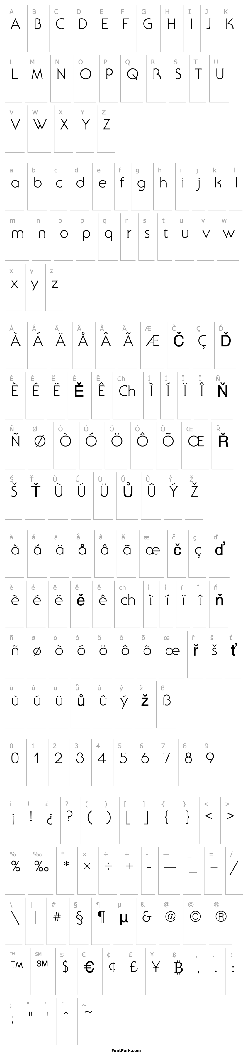 Overview SerenadeLH Regular