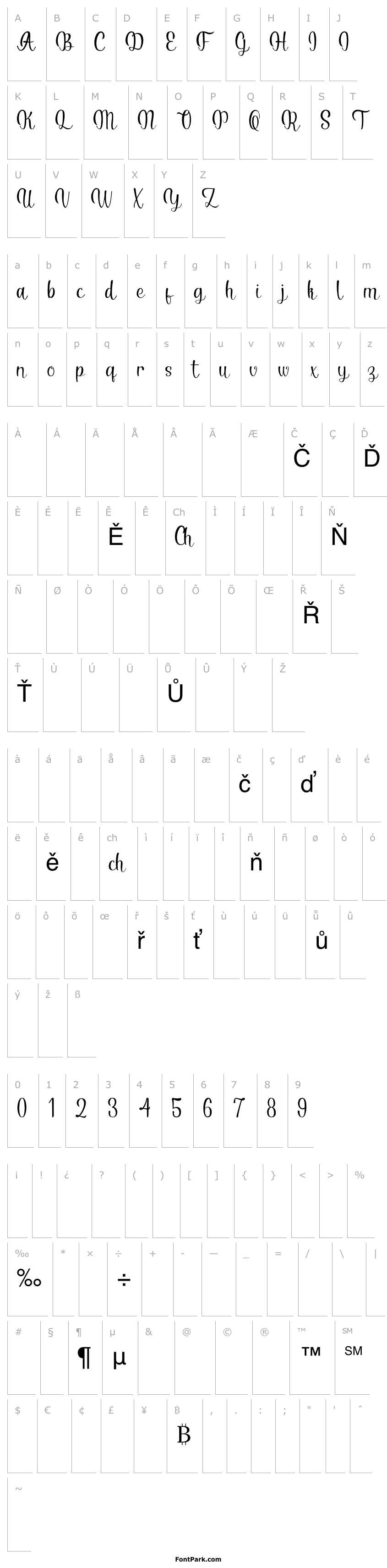 Přehled Serenita Script