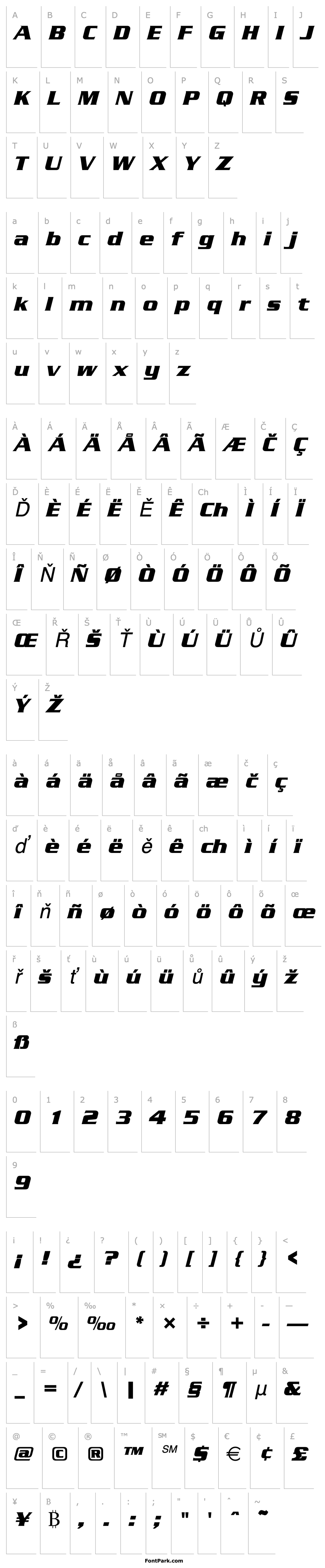 Přehled Serpentine_Becker_Italic