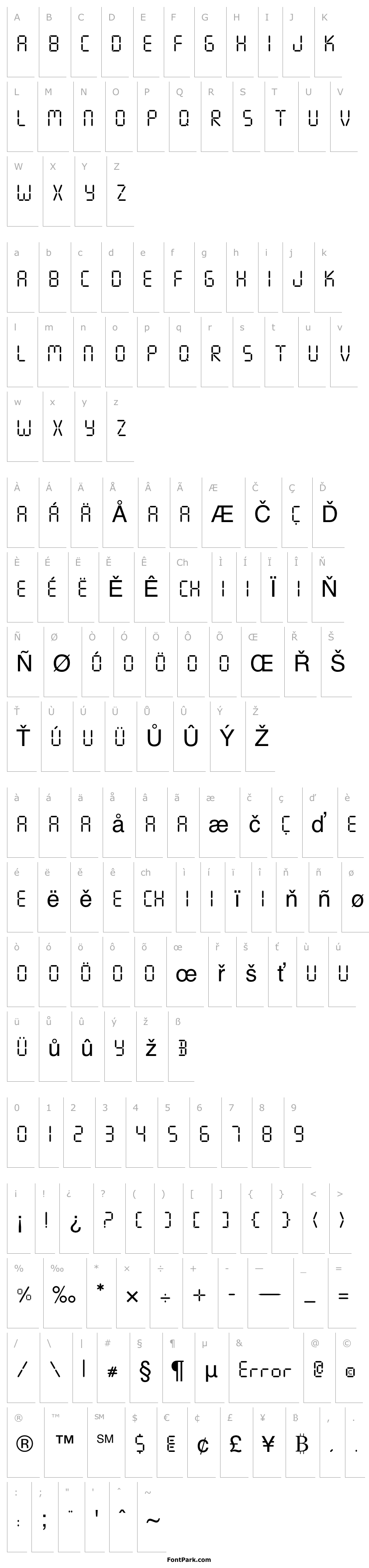 Přehled Seven Segment