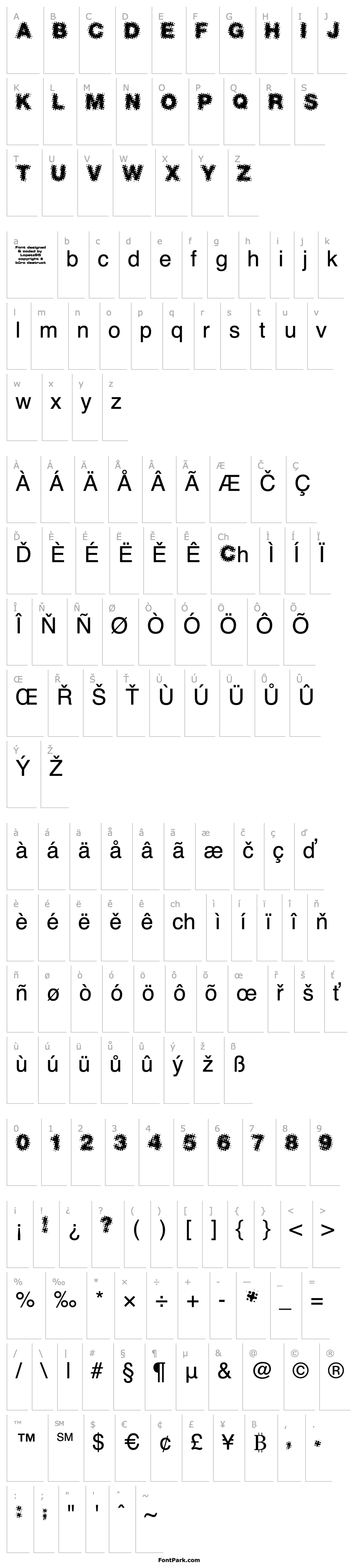 Overview Sevendots-Caps