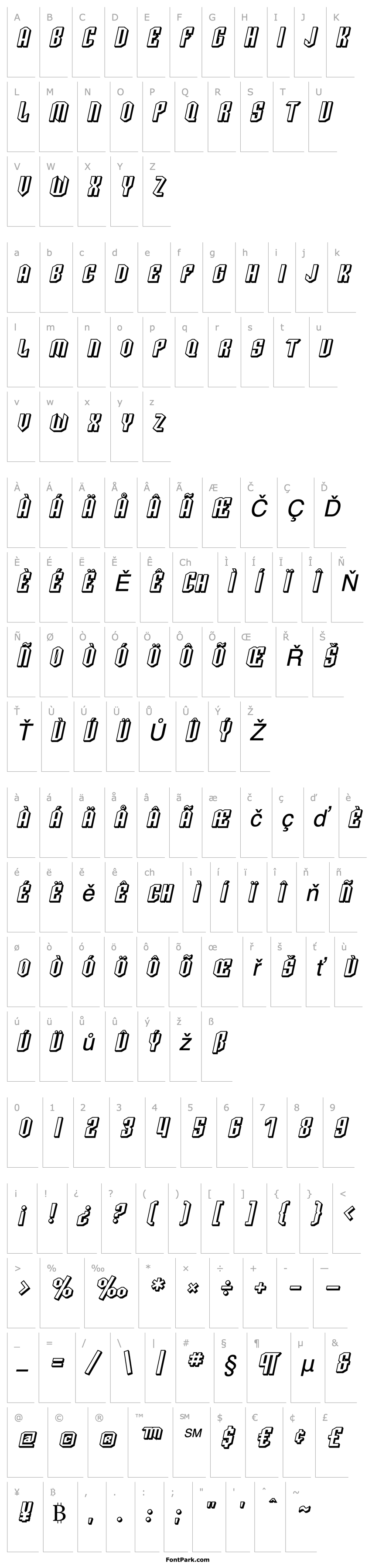 Přehled SF Archery Black SC Shaded Oblique