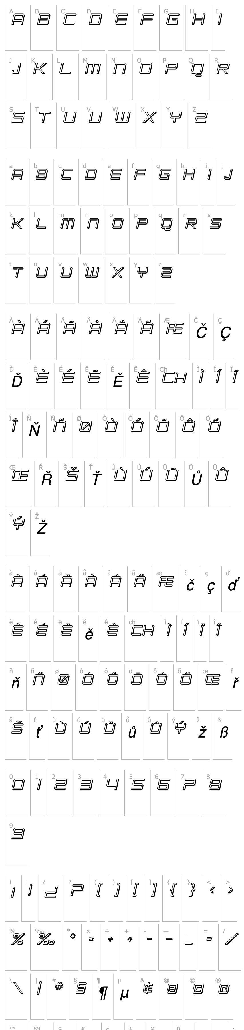 Přehled SF Chromium 24 SC Oblique