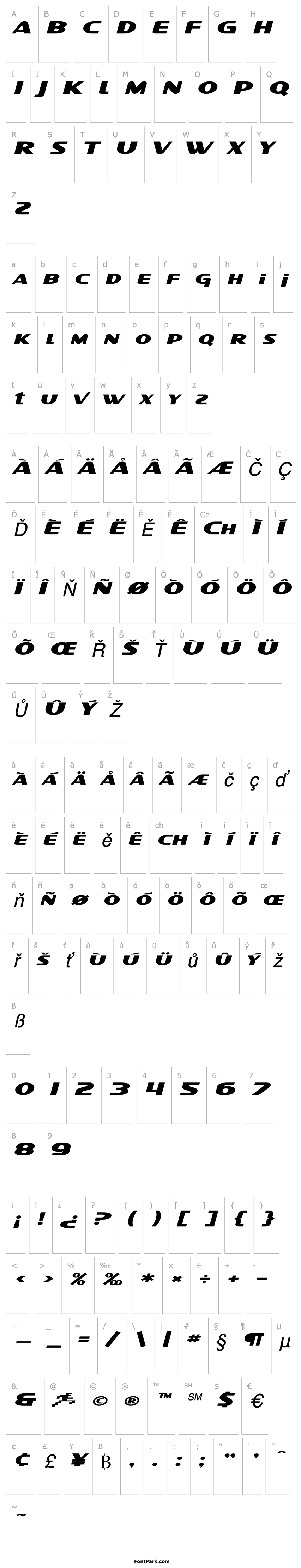 Overview SF Intellivised Extended Italic