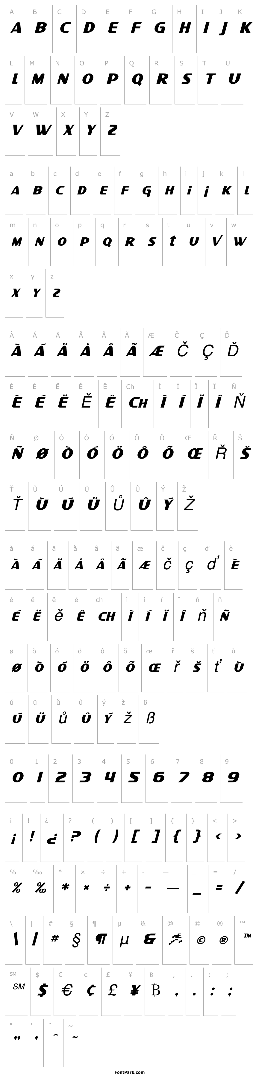 Přehled SF Intellivised Italic