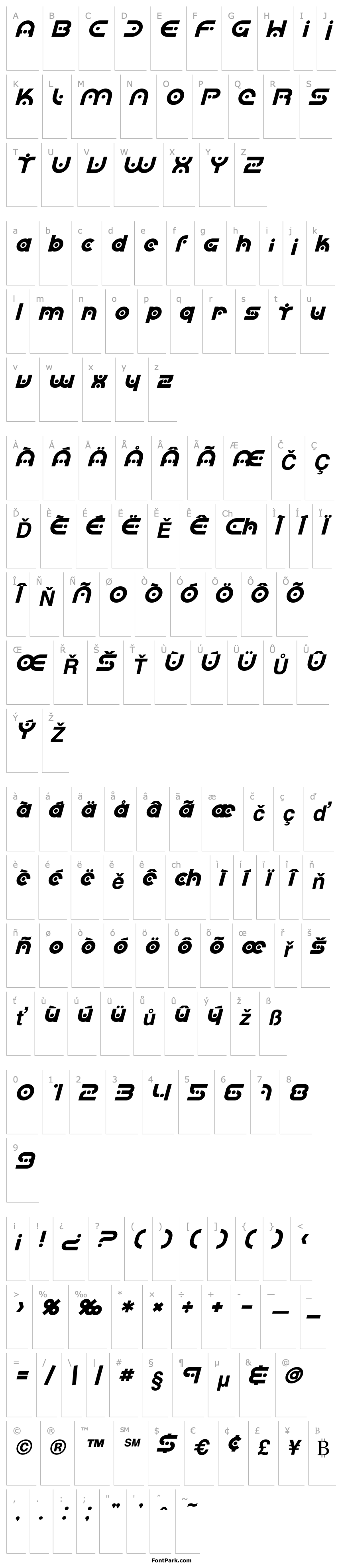 Overview SF Planetary Orbiter Bold Italic