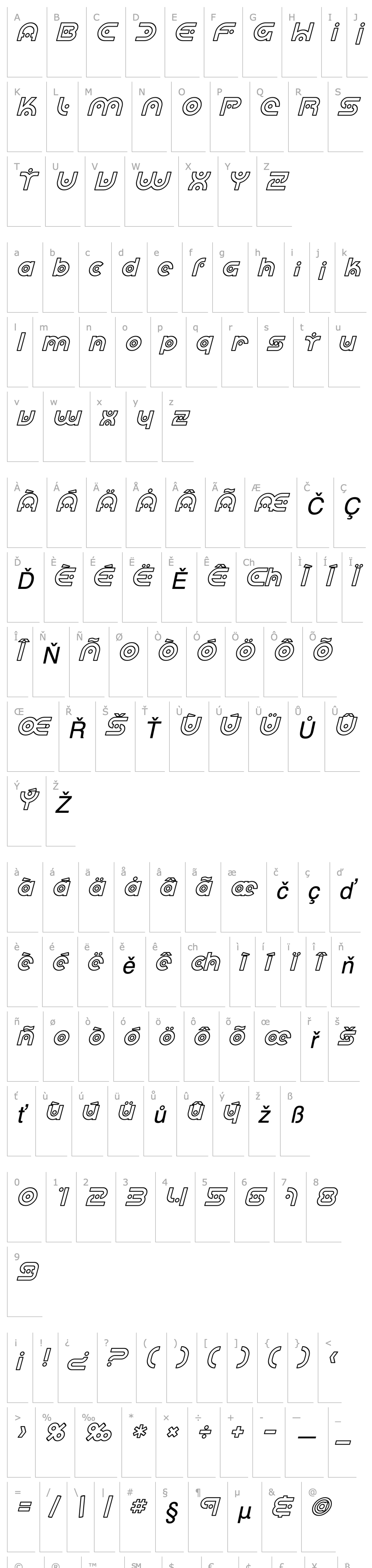 Overview SF Planetary Orbiter Outline Italic