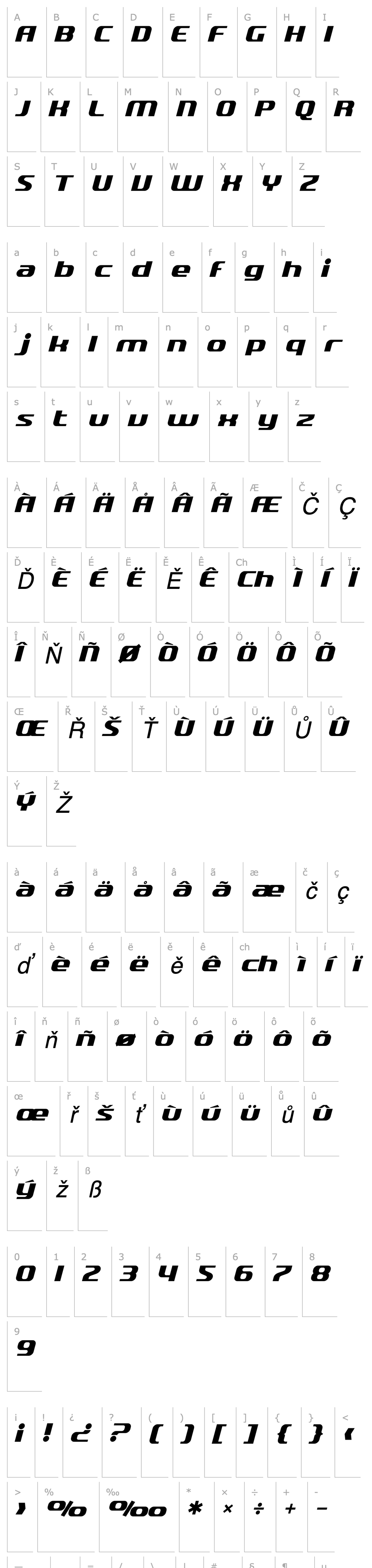 Overview SF Quartzite Italic