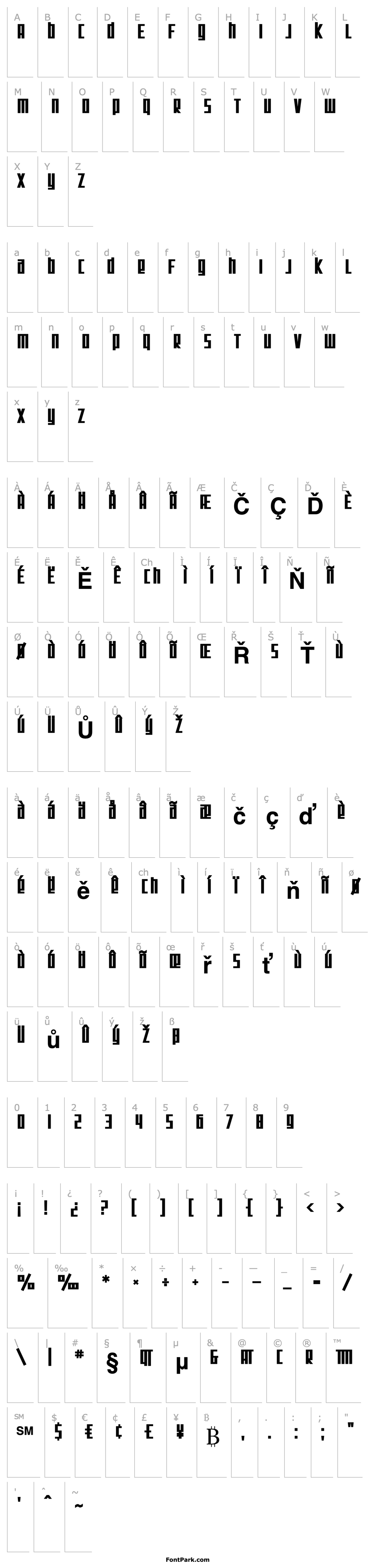 Overview SF Square Root Bold