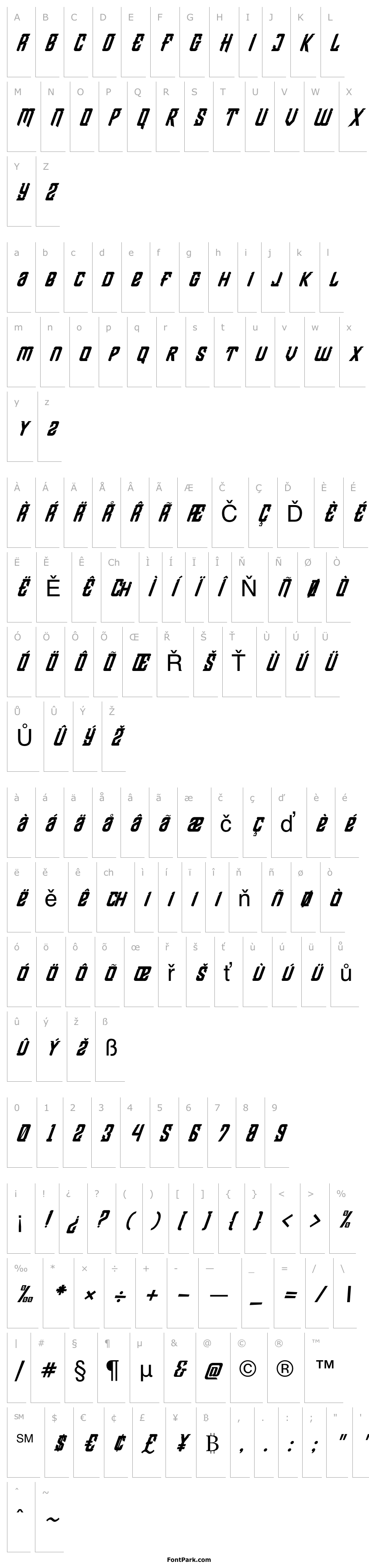 Overview Shean Holmes Italic