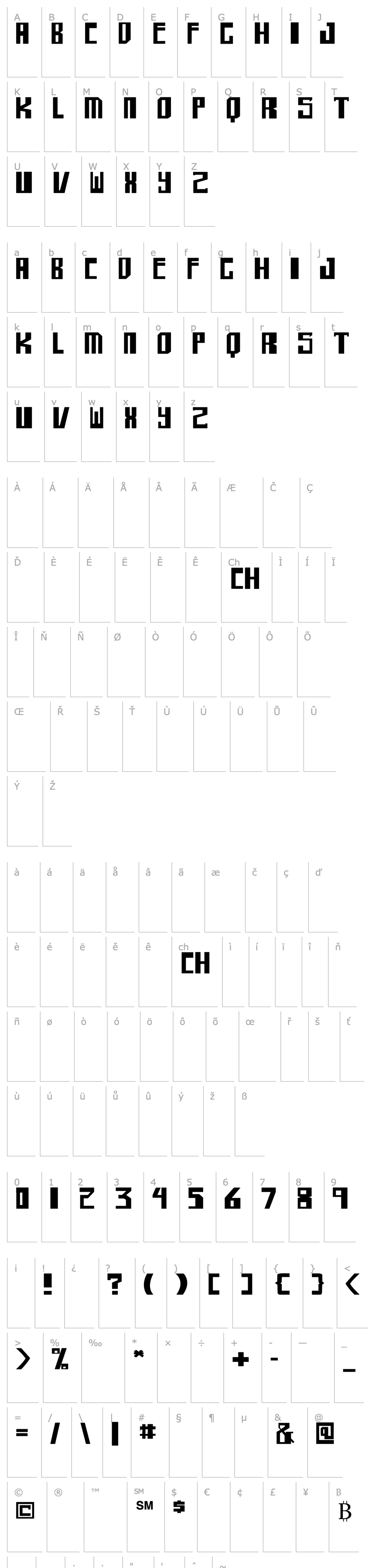 Overview shellhead Bold