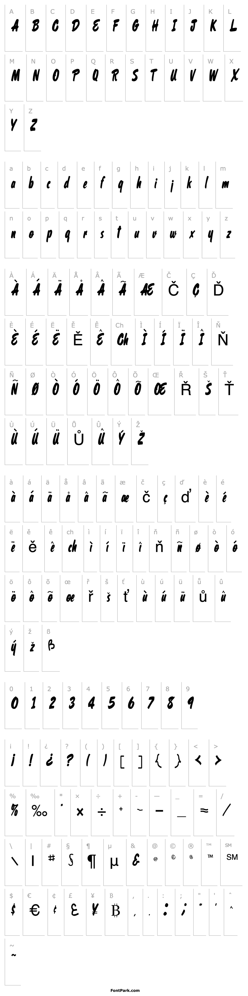 Přehled ShelmanFont49 Regular