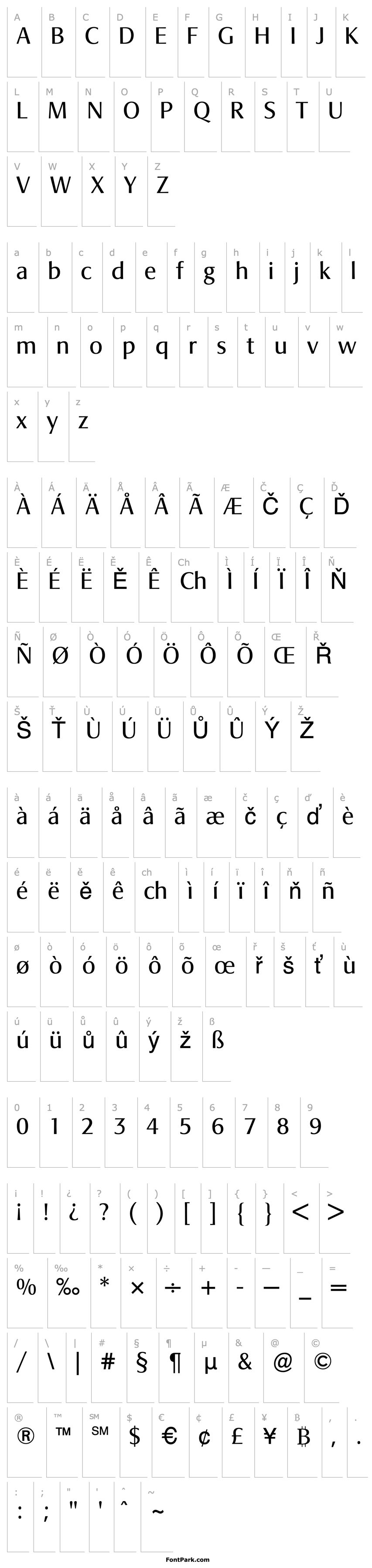 Overview SignataBQ-Regular