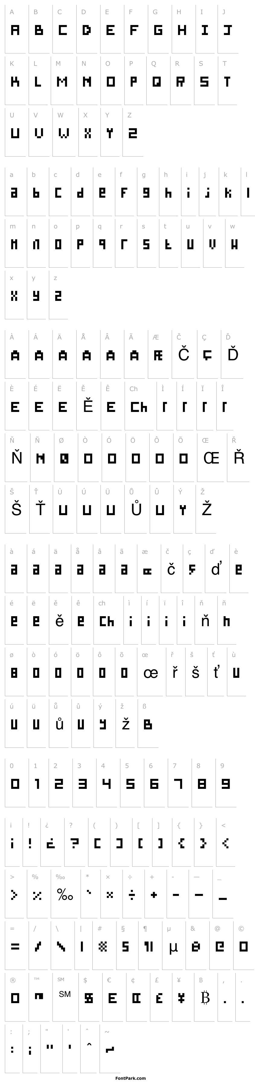 Přehled Silly Pixel Regular
