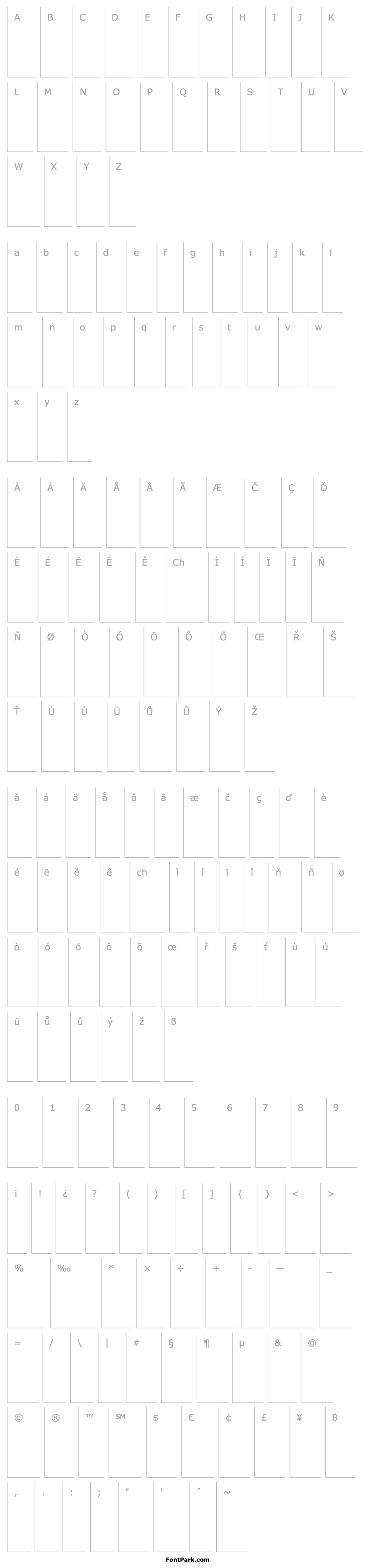 Overview SilveradoBoldCondensed